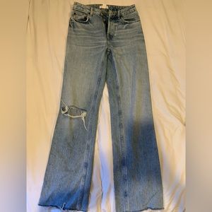 H&M straight leg jeans.